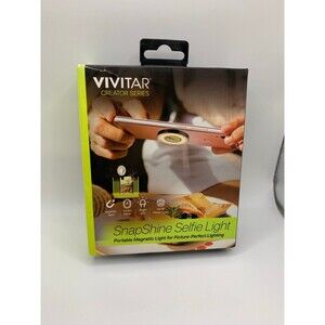 Vivitar Mini MagSafe Ring Light for iPhone Pictures and Podcast Streaming On-The
